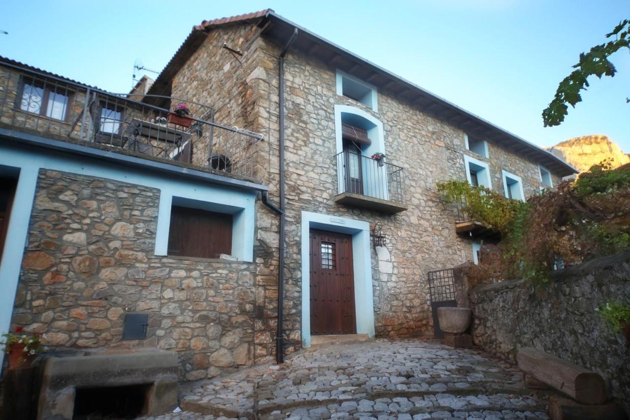 Apartamento El Fenal De Turmo Casa Rural "El Capricho De Nieves" Laspuña Exterior foto